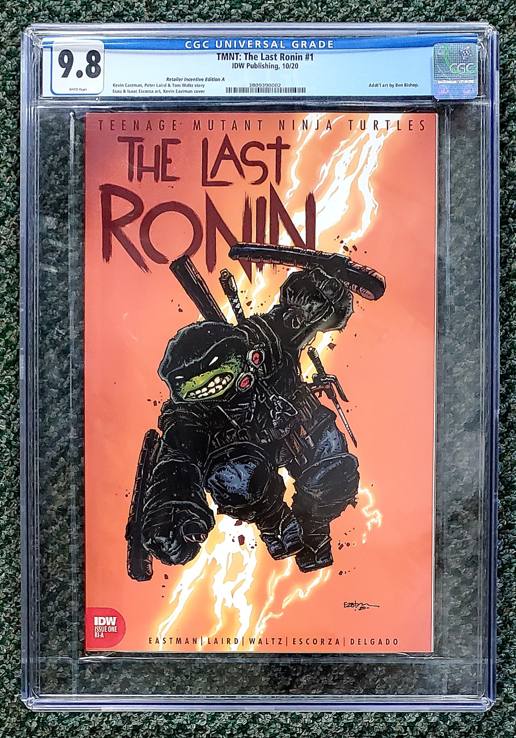 CGC-Graded 9.8 TMNT: The Last Ronin #1 Retailer Incentive Cover A 1