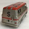 1960's Cragstan Tin Friction Armored Car Savings Bank in the Box 3