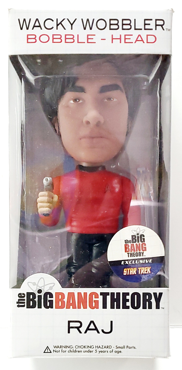 Big Bang Theory Star Trek Commander Raj Koothrapalli Wacky Wobbler ...