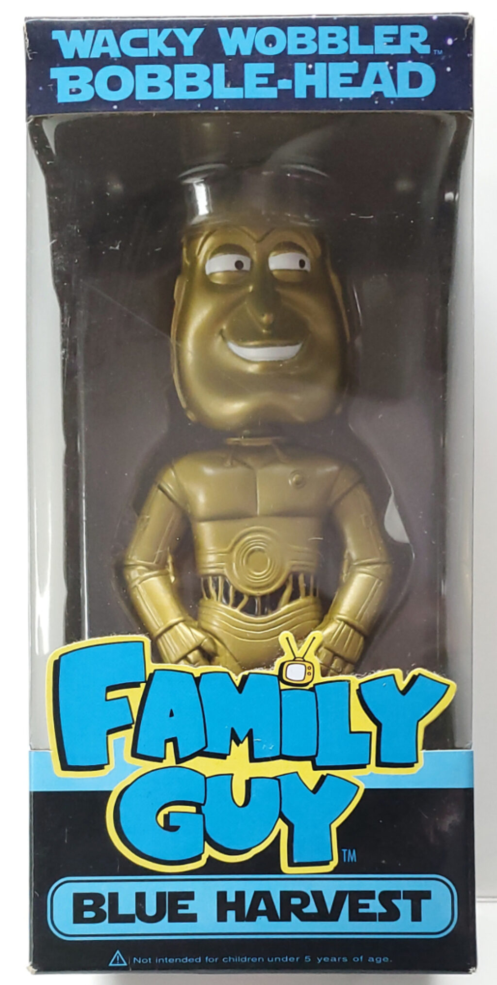 Family Guy Blue Harvest Quag-3PO Wacky Wobbler Bobblehead from Funko 1