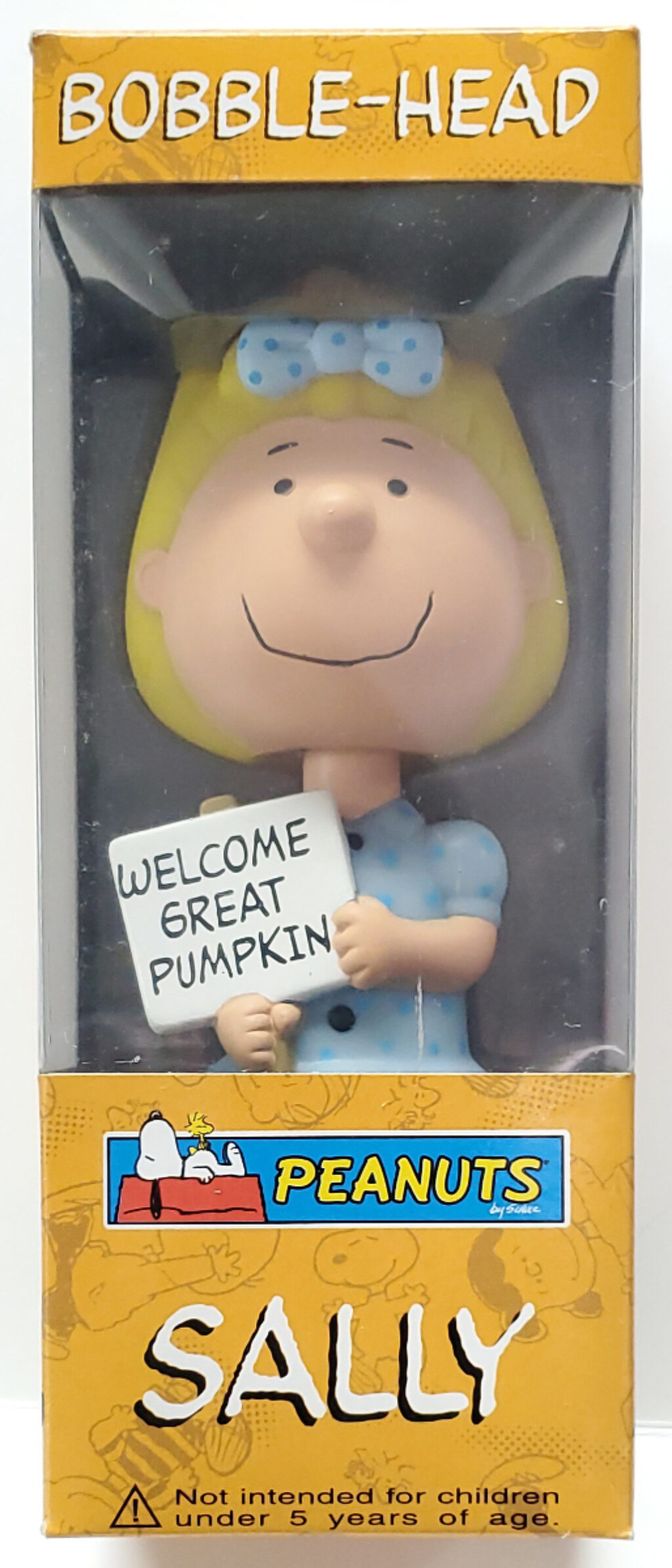 It's the Great Pumpkin, Charlie Brown Sally Bobble-Head from Funko 1