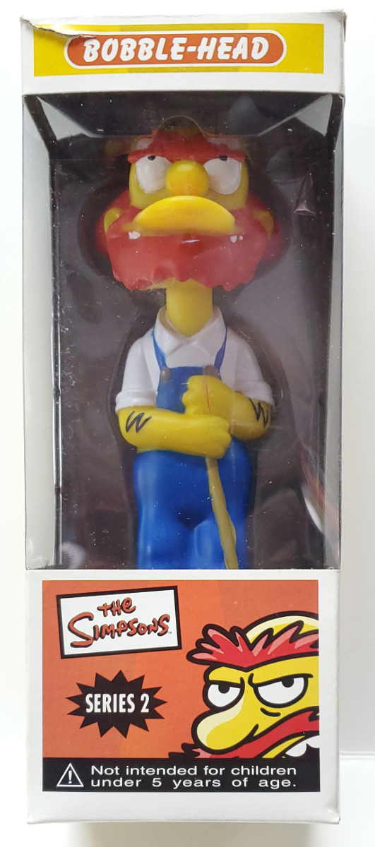 The Simpsons Groundskeeper Willie Wacky Wobbler Bobblehead from Funko 1