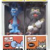 The Simpsons Itchy and Scratchy Wacky Wobbler Bobblehead Set from Funko 1