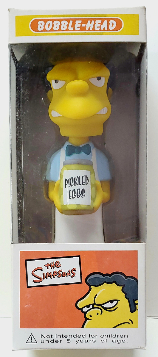 The Simpsons Moe Szyslak Wacky Wobbler Bobblehead from Funko 1