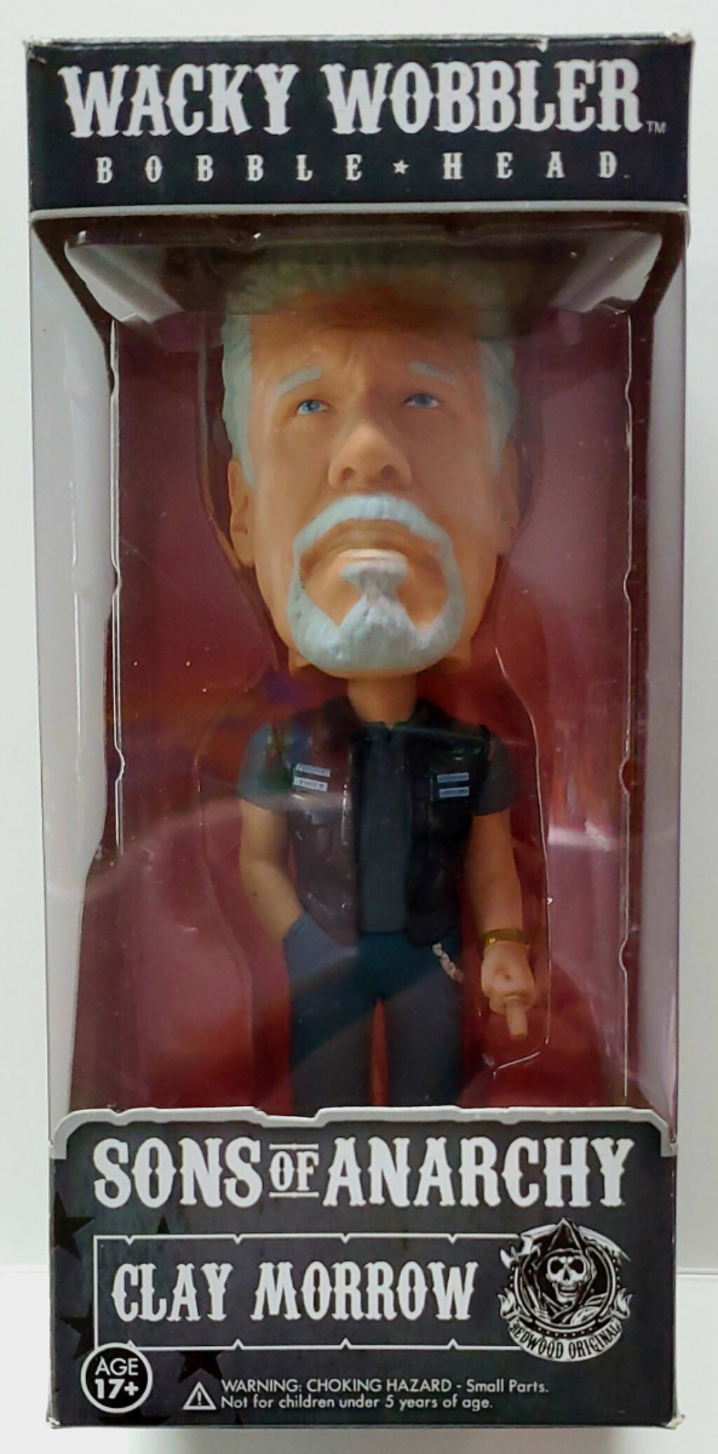 Sons of Anarchy Clay Morrow Wacky Wobbler Bobblehead from Funko 1
