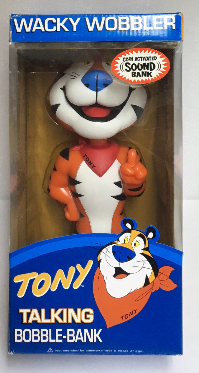 Funko Kellogg's Tony the Tiger Talking Bobble Bank in the Box 1