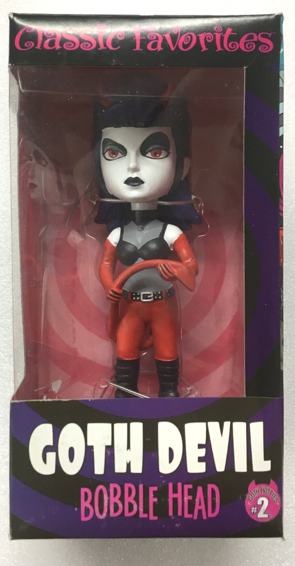 Entertainment Earth Goth Devil Classic Favorites Bobblehead