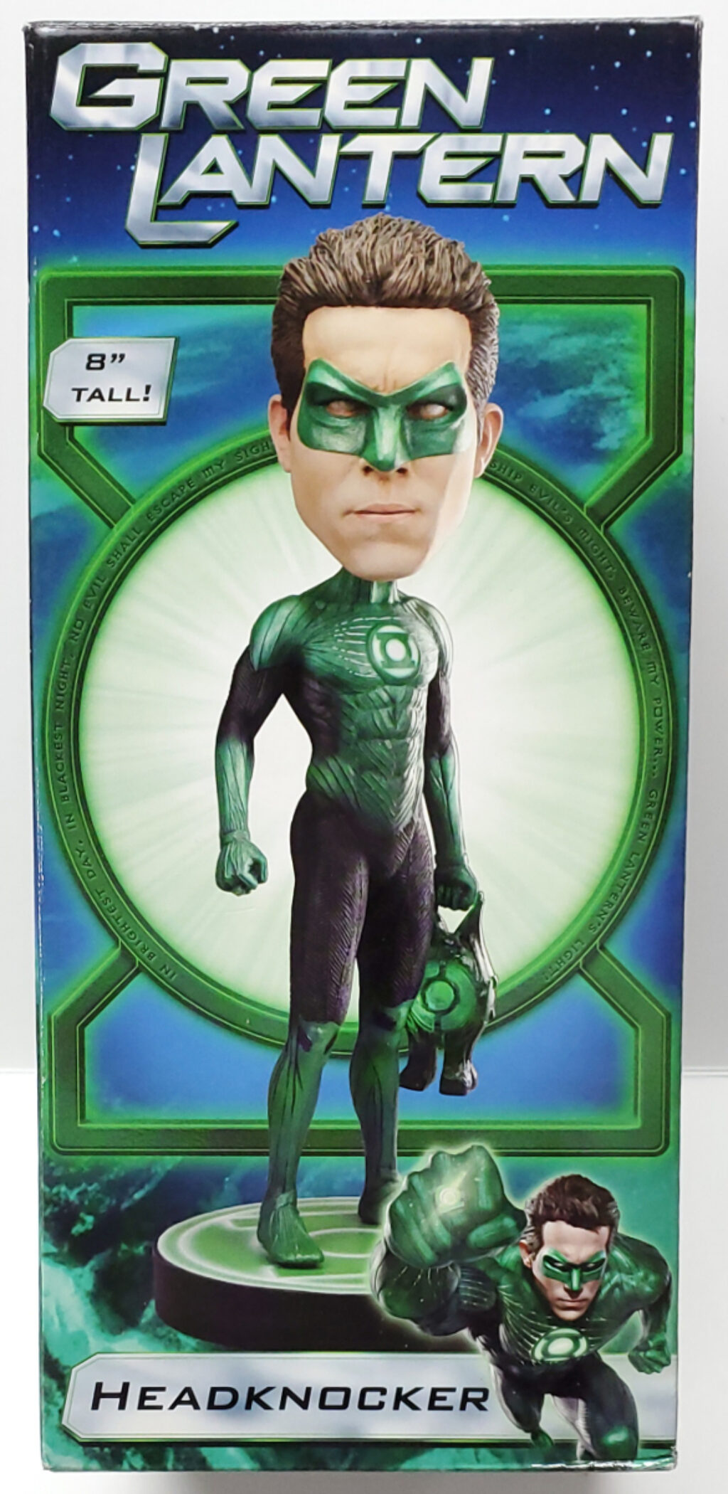 Movie Green Lantern with Battery Resin Headknocker Bobblehead from NECA 1