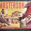 1958 Bat Masterson Board Game by Lowell 1