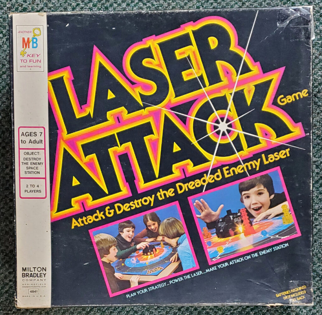 1978 Laser Attack Game by Milton Bradley 1
