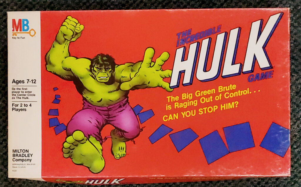 1983 The Incredible Hulk Game by Milton Bradley - Factory Sealed 1