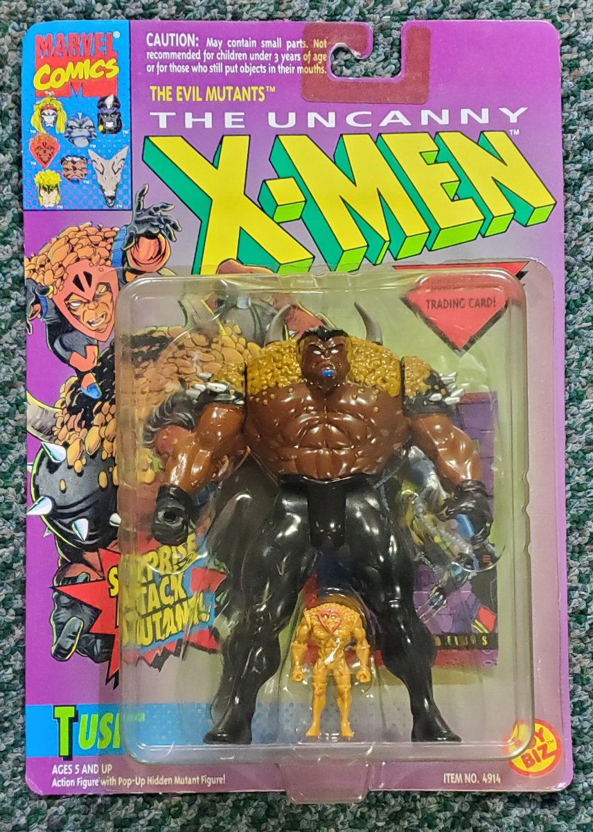 Toy Biz Uncanny X-Men Tusk Action Figure: Mint on Card 1