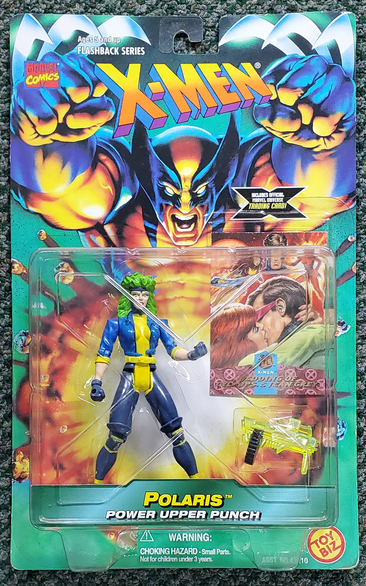 Toy Biz X-Men Polaris Action Figure: Mint on Card 1