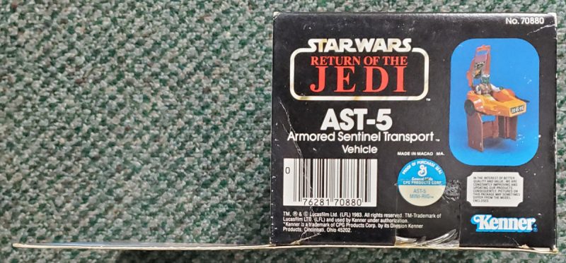 1983 MIB Kenner Star Wars Return of the Jedi AST-5 Mini-Rig - Factory Sealed 4