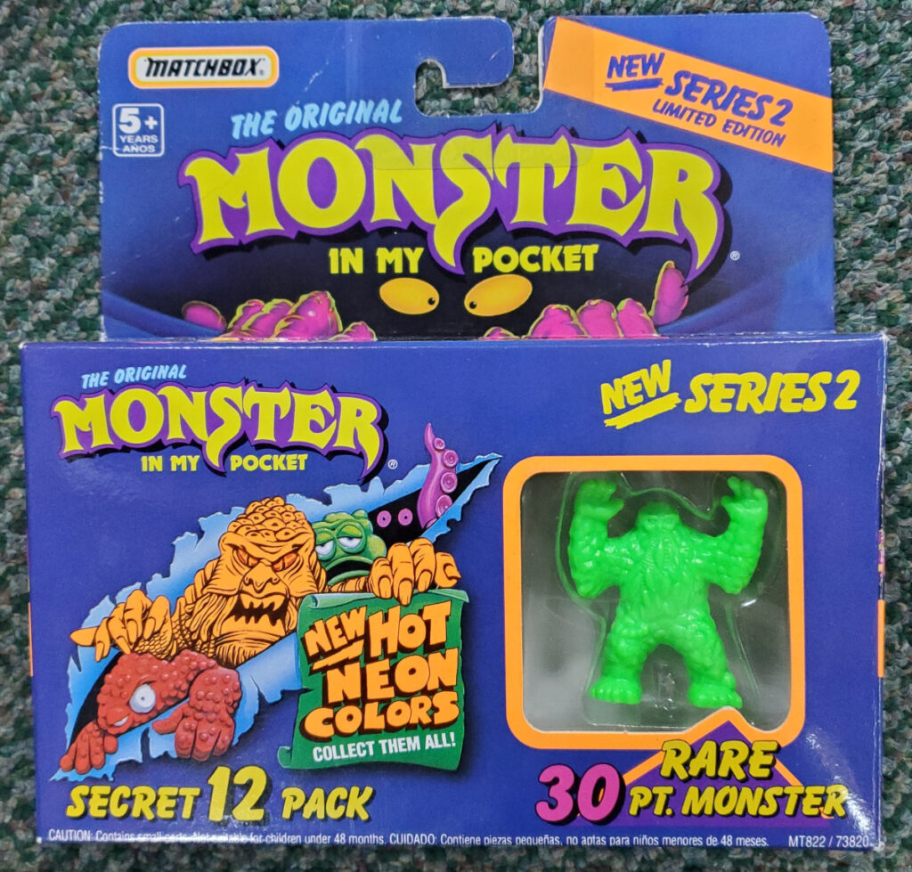 1991 Matchbox Monster in My Pocket Series 2 Secret 12 Pack: Factory Sealed 1