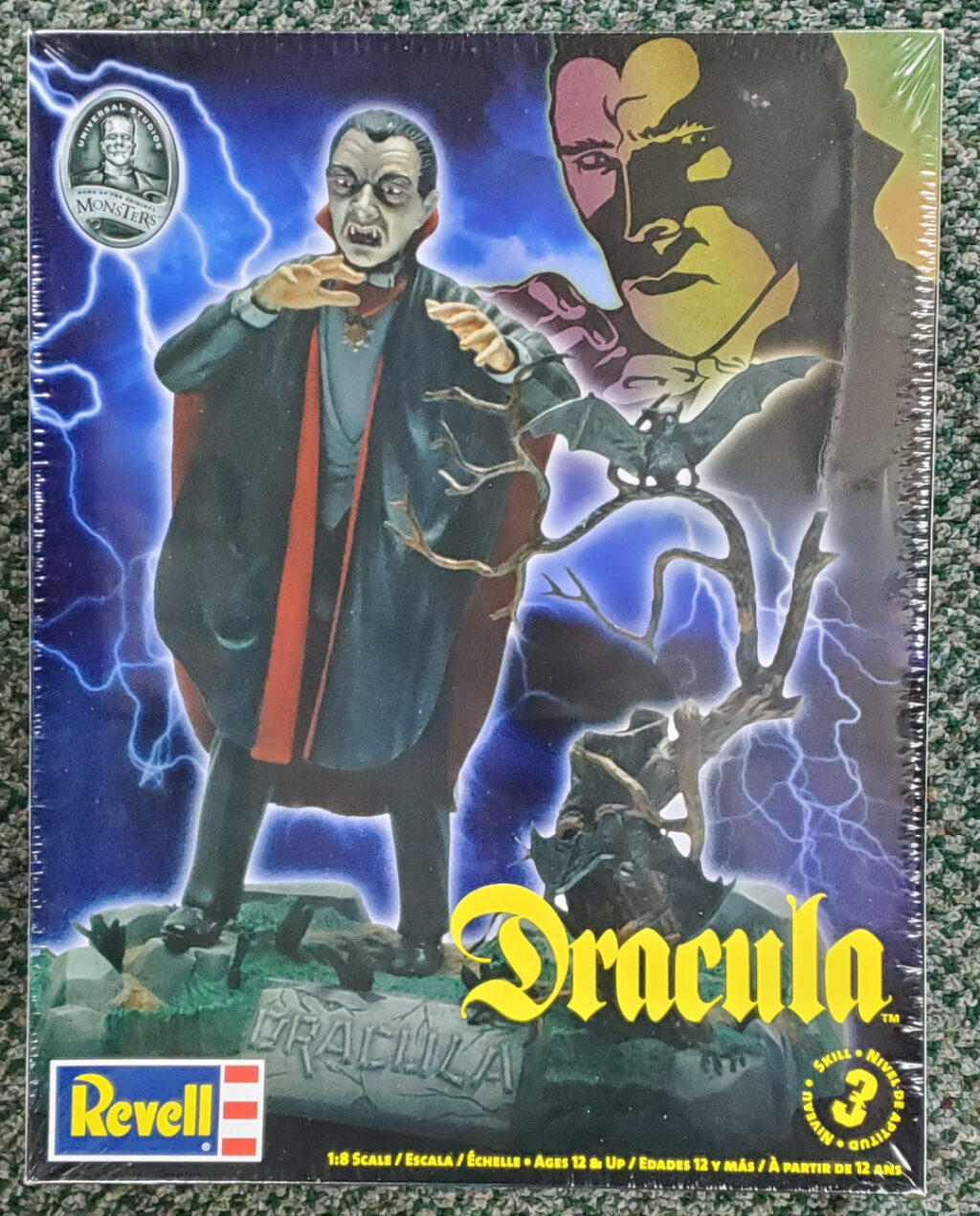 Revell 1:8 Scale Universal Monsters Dracula Model Kit: Factory Sealed 1