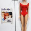 1962 Mattel #850 Platinum Blonde Bubble Cut Barbie in the Box 3