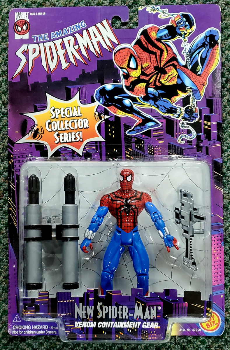 Toy Biz Amazing Spider-Man New Spider-Man Action Figure: Mint on Card 1