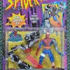 Toy Biz Spider-Man The Animated Series Spider-Wars Cyborg Spider-Man Action Figure: Mint on Card 1