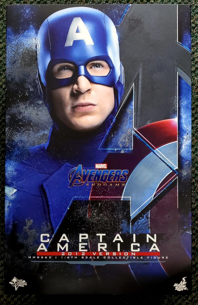 Hot Toys Avengers Endgame Captain America 2012 Version 1:6 Scale Figure 1