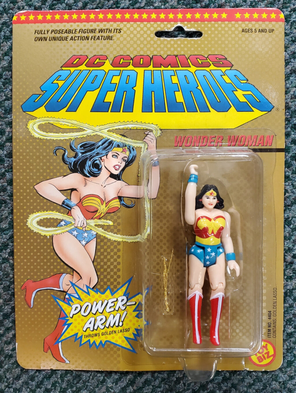 Toy Biz DC Comics Super Heroes Wonder Woman Action Figure: Mint on Card 1