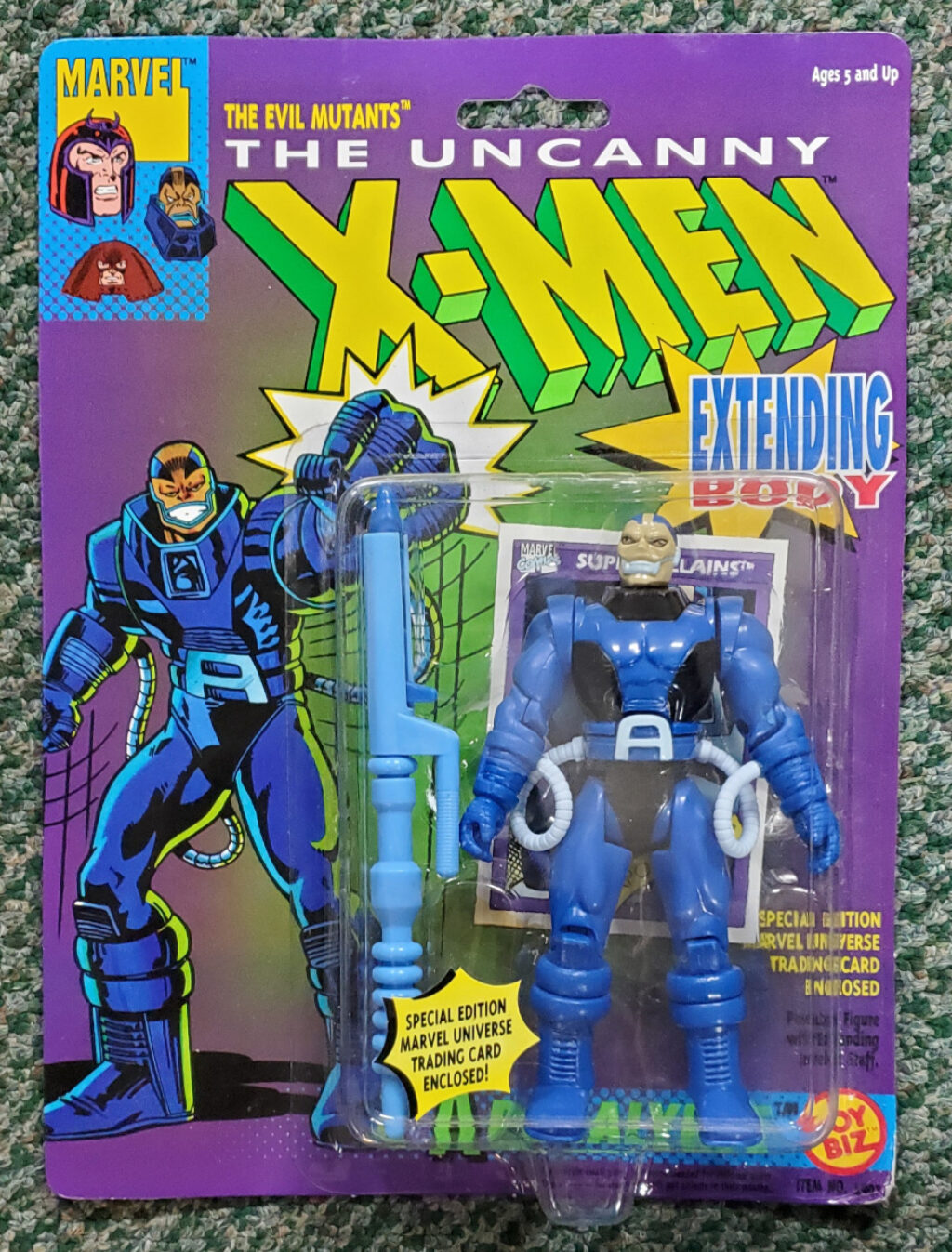 Toy Biz Uncanny X-Men Apocalypse Action Figure: Mint on Card 1