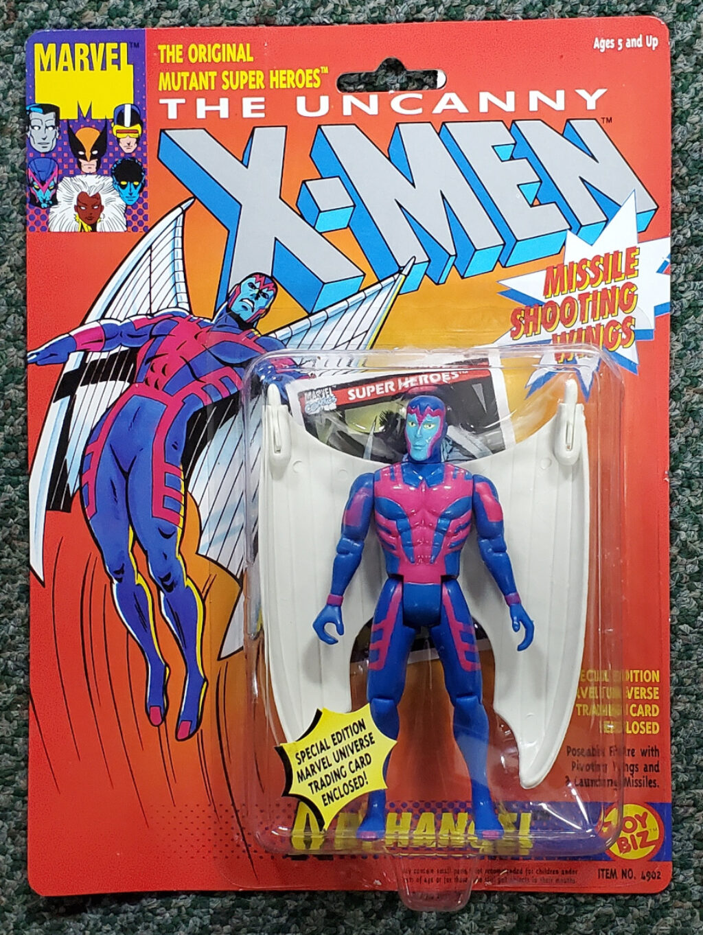 Toy Biz Uncanny X-Men Archangel Action Figure: Mint on Card 1