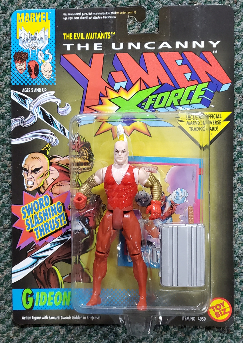 Toy Biz Uncanny X-Men X-Force Gideon Action Figure: Mint on Card 1
