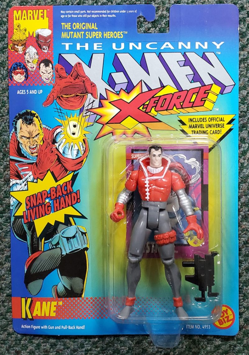 Toy Biz Uncanny X-Men X-Force Kane Action Figure: Mint on Card 1