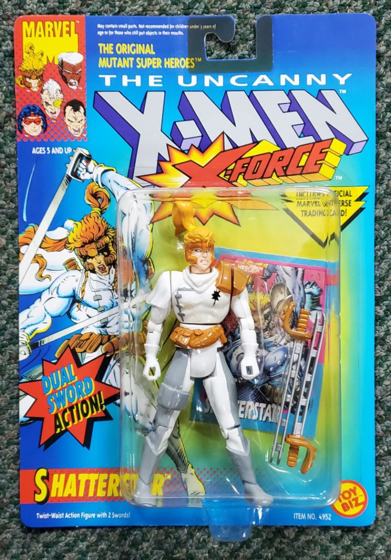 Toy Biz Uncanny X-Men X-Force Shatterstar Action Figure: Mint on Card 1