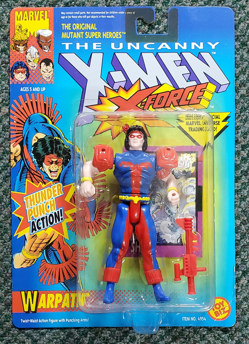Toy Biz Uncanny X-Men X-Force Warpath Action Figure: Mint on Card 1