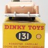 1957 Dinky Toys #131 Pink Cadillac Eldorado Tourer: Mint in the Box 6