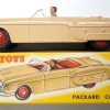 1957 Dinky Toys #132 Tan Packard Convertible: Mint in the Box 1