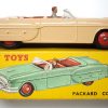 1957 Dinky Toys #132 Tan Packard Convertible: Mint in the Box 2