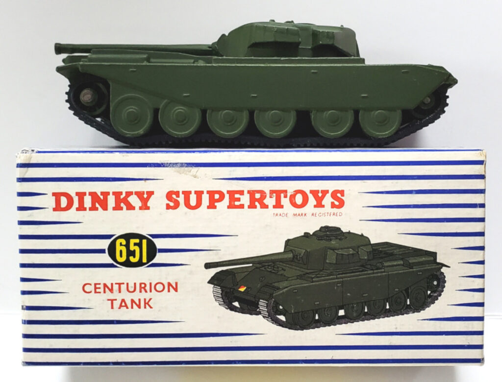 1950's NM Dinky Toys #651 Centurion Tank: Mint in Box 1