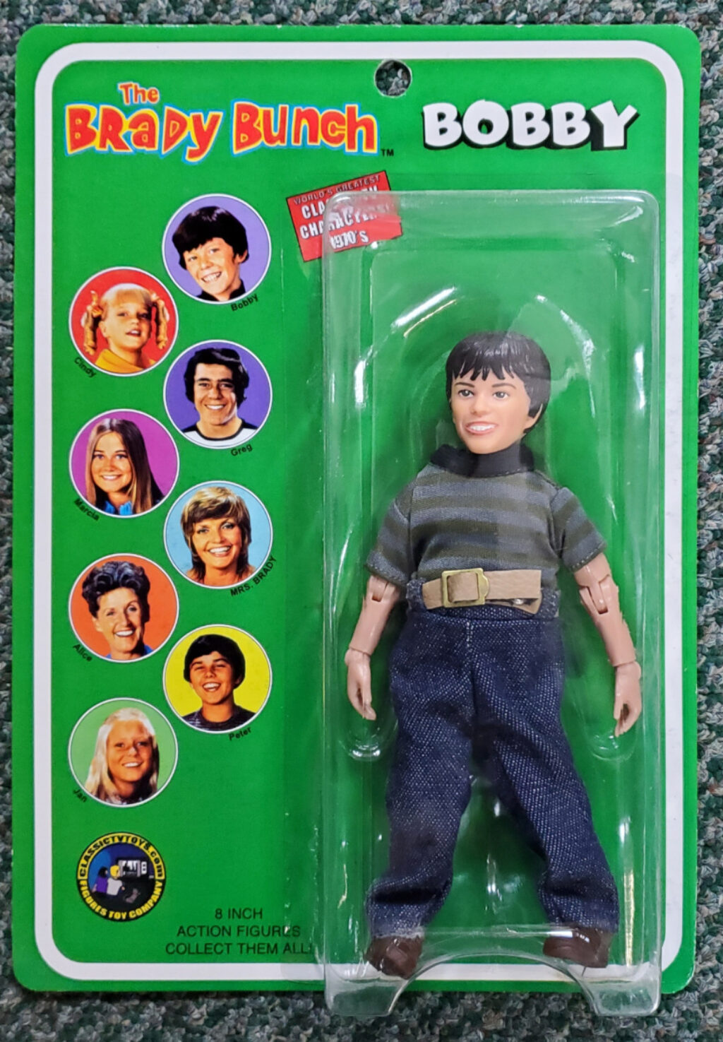 MOC Figures Toys Company Brady Bunch Bobby Brady Figure: Sealed 1