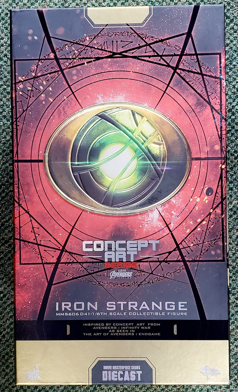 Hot Toys Concept Art Series Avengers Endgame Iron Strange 1:6 Scale Figure 1