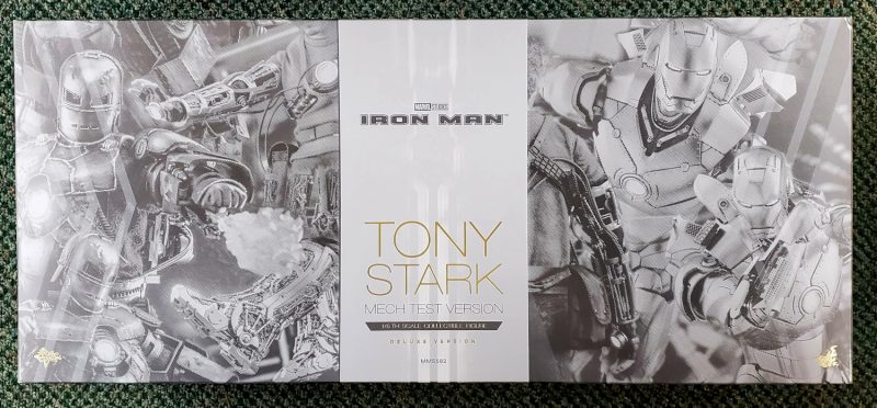 Hot Toys Tony Stark Mech Test Version Deluxe 1:6 Scale Figure 1