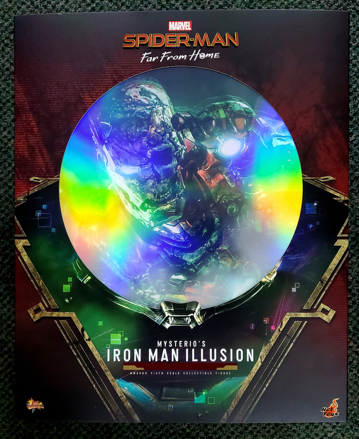 Mysterio's Iron Man Illusion Sixth Scale Figure by Hot Toys