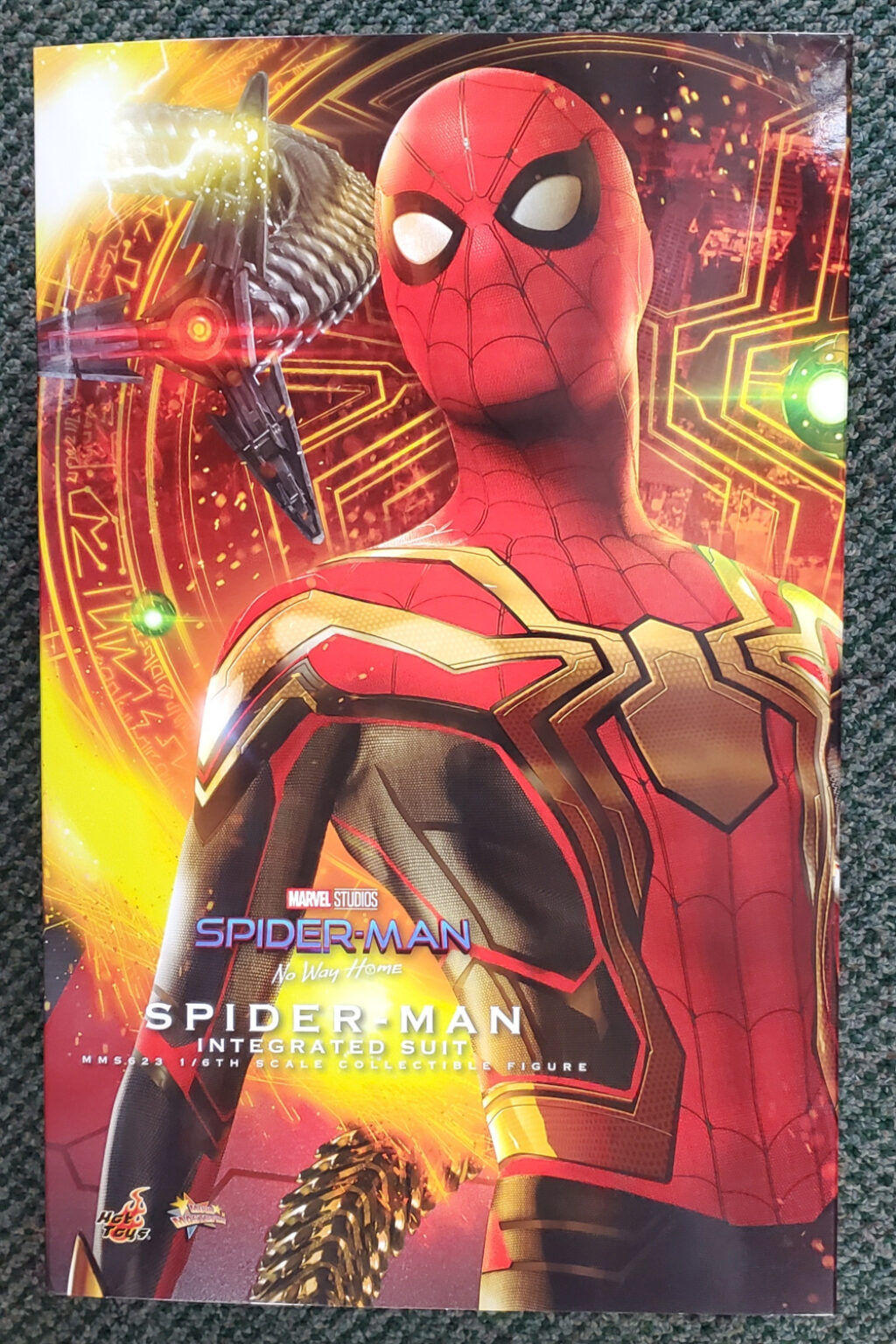 Hot Toys Spider-Man No Way Home Integrated Suit 1:6 Scale Figure 1