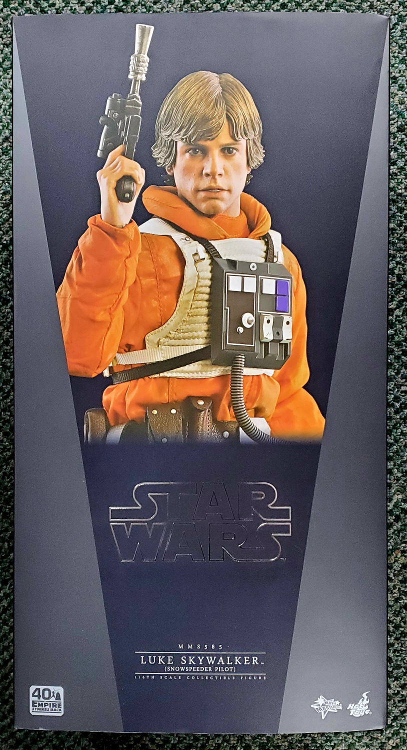 Hot Toys Star Wars The Empire Strikes Back Luke Skywalker Snowspeeder Pilot 1:6 Scale Figure 1