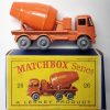 Mint 1961 Matchbox 26-B Foden Cement Lorry in Mint Original Box 2