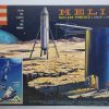 1959 Revell Helios Nuclear Powered Lunar Landing Craft Model Kit: Complete & Unbuilt 1