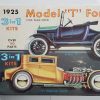 Vintage 1960 AMT 1925 Model T Ford Two 3 in 1 Model Kit in the Box 1