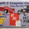 Vintage 1963 AMT Double Kit '27 T-Ford & LeRoi "Tex" Smith's XR-6 Model Kit in the Box 4