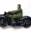 1952 Dinky Toys #37A Civilian Motorcyclist : Mint Condition 1