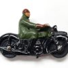 1952 Dinky Toys #37A Civilian Motorcyclist : Mint Condition 2