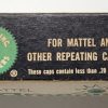 1958 Mattel Greenie Perforated Roll Caps in 1500 Shots Box - Factory Sealed 3