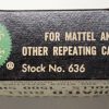 1958 Mattel Greenie Perforated Roll Caps in 1500 Shots Box - Factory Sealed 4