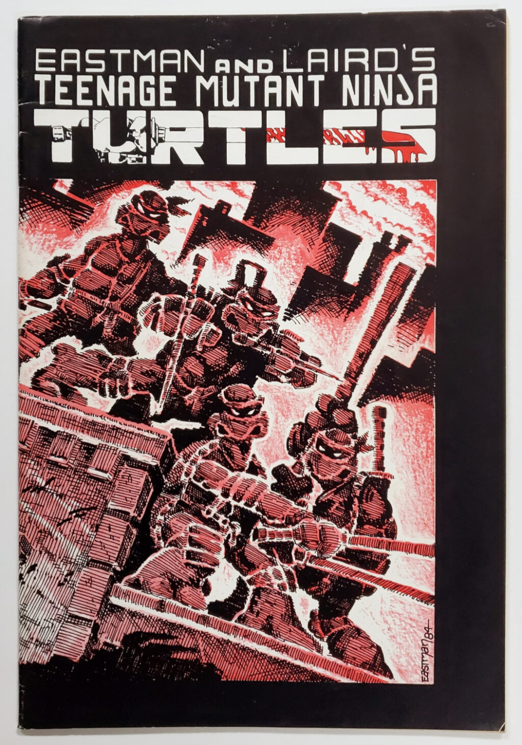 1984 Mirage Studios Teenage Mutant Ninja Turtles #1 : First Print with Mailer Envelope 1